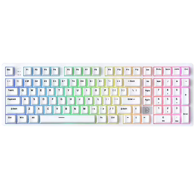 LEOBOG Hi98c PRO 96% Tri-mode Mechanical Keyboard  - White