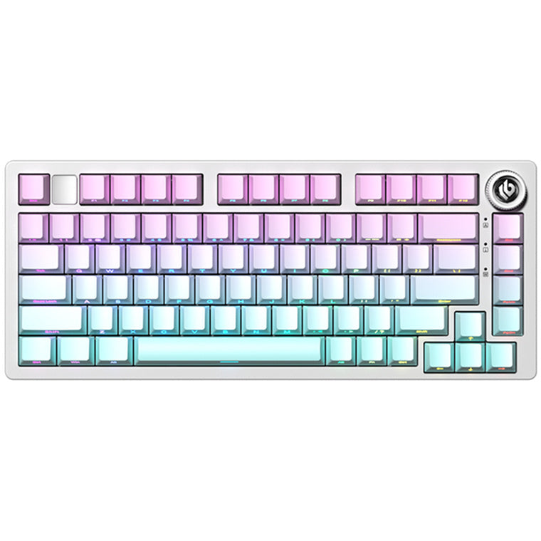LEOBOG Hi75c PRO 75% Tri-mode Mechanical Keyboard  - Vanilla Ice