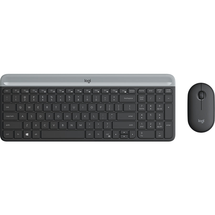 Logitech 920-009182 - MK470 SLIM WIRELESS COMBO - BLACK