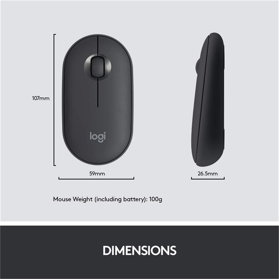 Logitech 920-009182 - MK470 SLIM WIRELESS COMBO - BLACK