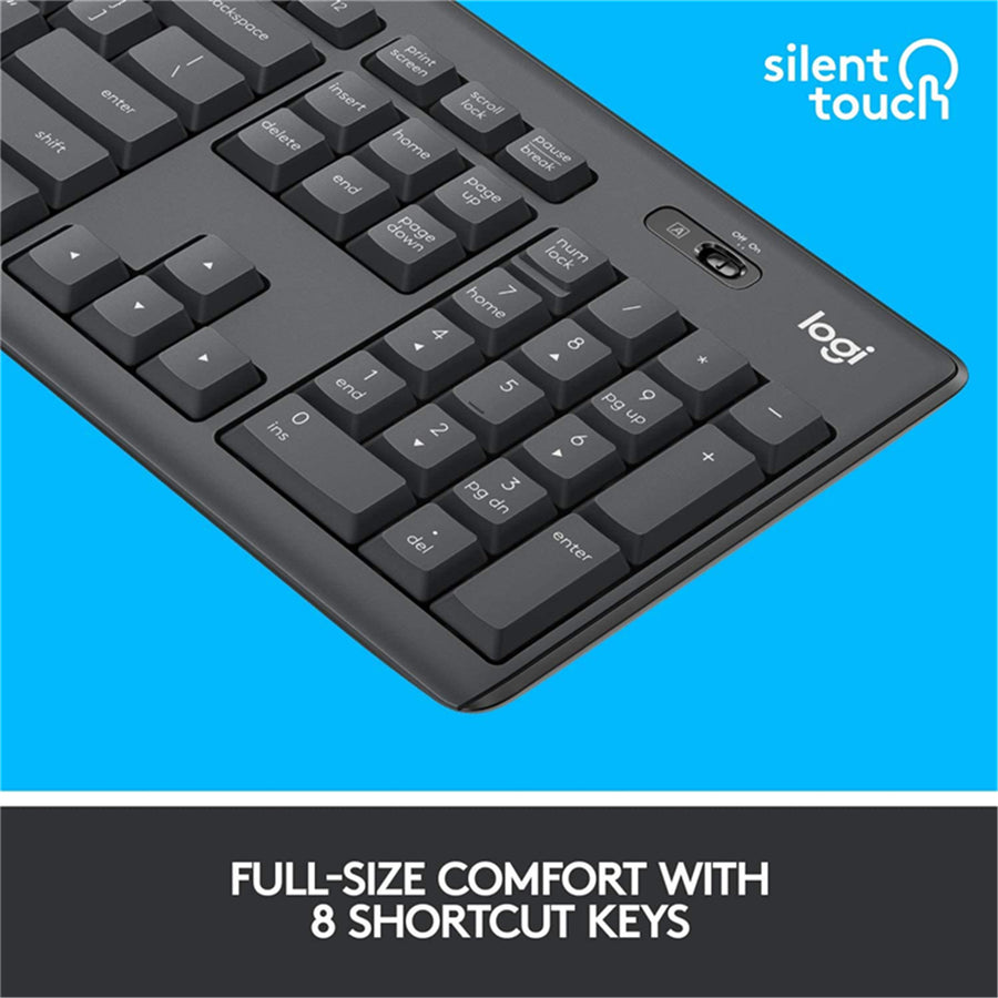 Logitech 920-009814 - MK295 SILENT WIRELESS COMBO