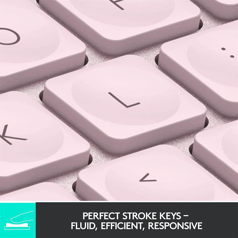 Logitech MX KEYS MINI WIRELESS KEYBOARD - ROSE
