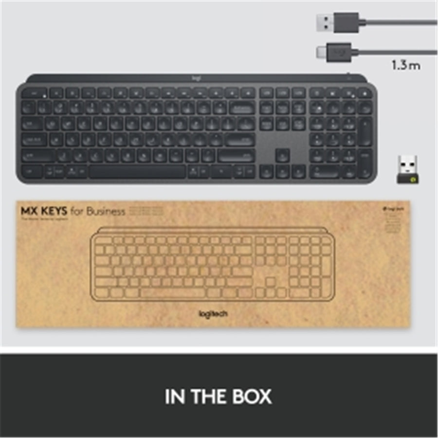 Logitech 920-009561 - MX KEYS WIRELESS KEYBOARD FOR BUSINESS