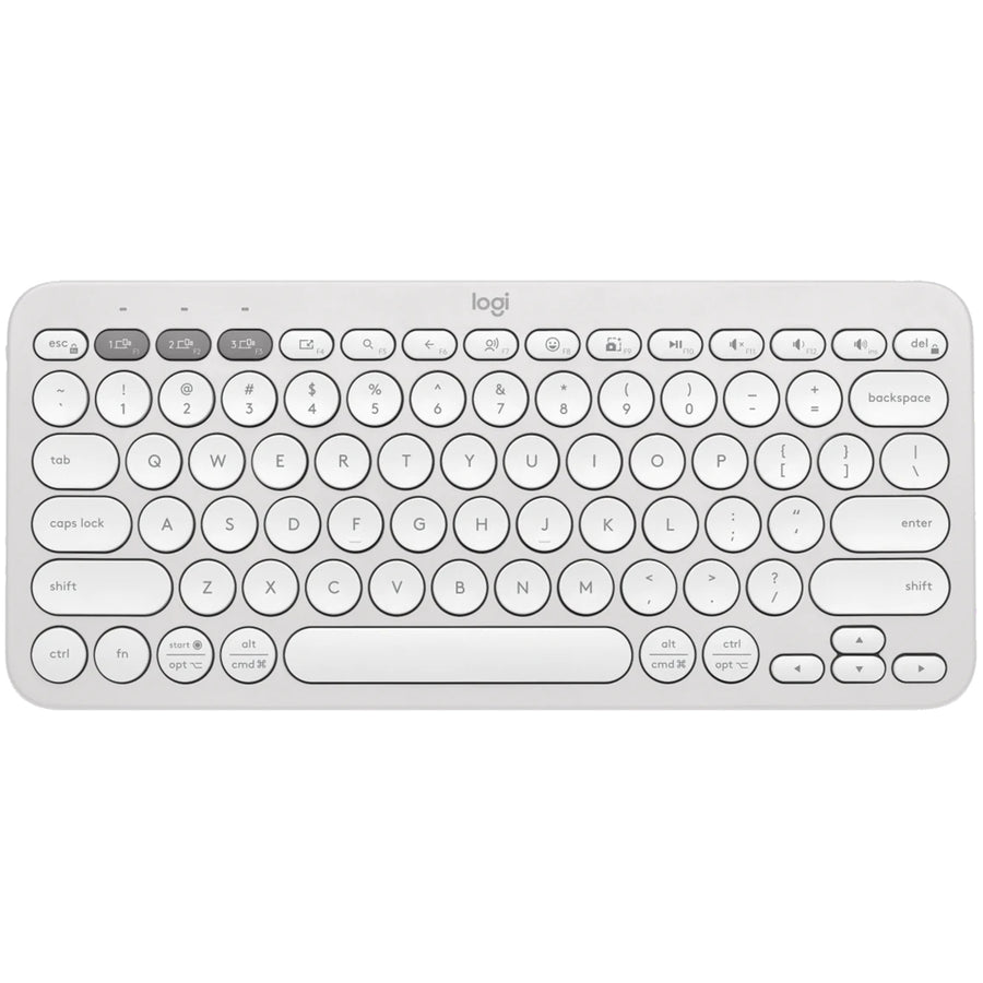Logitech 920-011754 - PEBBLE KEYS 2 K380S - TONAL OFF WHITE
