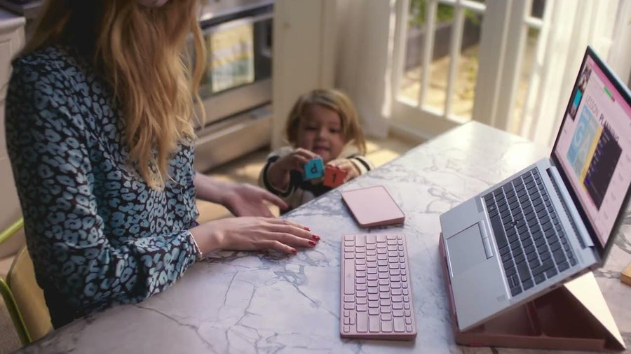 Logitech Casa Pop-Up Desk - Nordic Calm