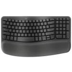 LOKEYBD23 - Logitech K380 Wave Keys Wireless Ergonomic Keyboard - Graphite