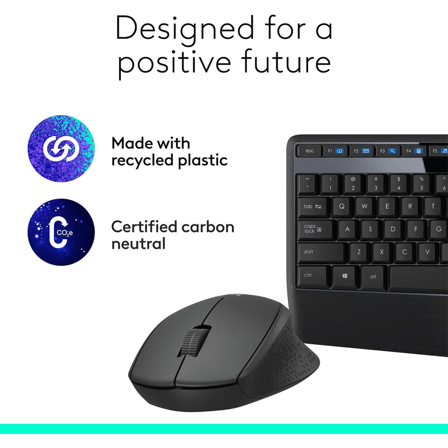 Logitech 920-012926 - WIRELESS COMBO MK345 - BLACK