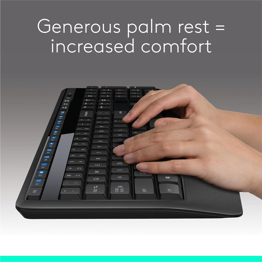 Logitech 920-012926 - WIRELESS COMBO MK345 - BLACK