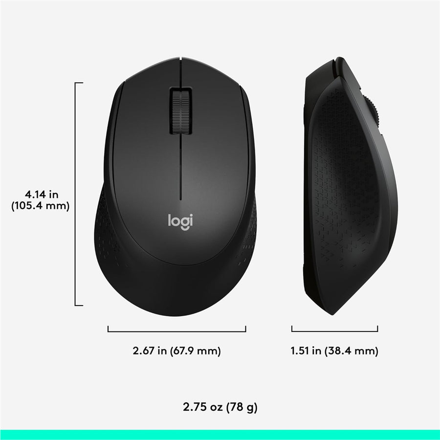 Logitech 920-012926 - WIRELESS COMBO MK345 - BLACK