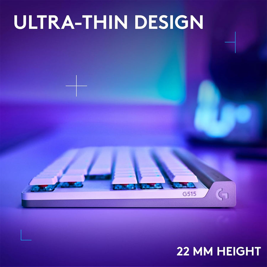Astro 920-012581 - G515 LIGHTSPEED TKL Wless Keyboard WHT