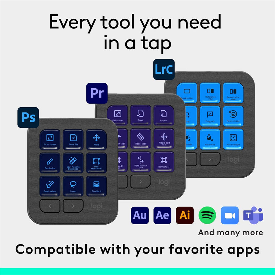 920-012660 - Logitech MX Creative Console - Graphite