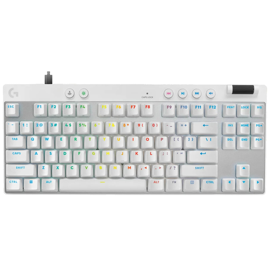 Logitech 920-013243 - G PRO X TKL RAPID gaming keyboard White
