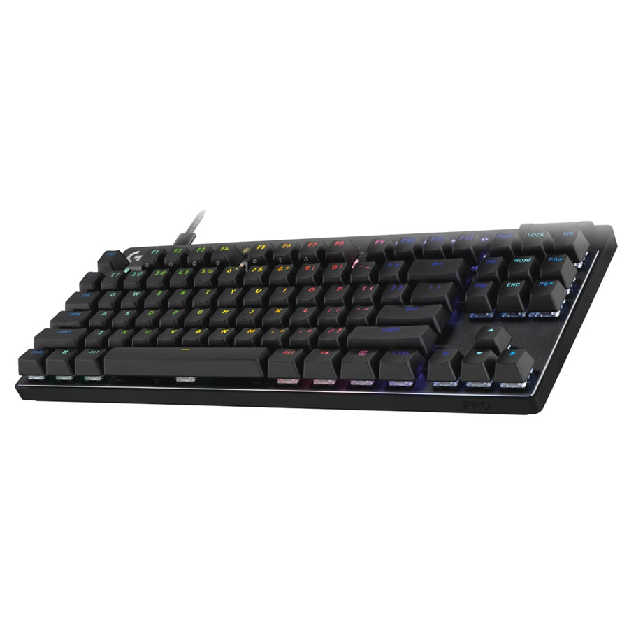 Logitech G Pro X TKL Rapid Analog Gaming Keyboard - Black