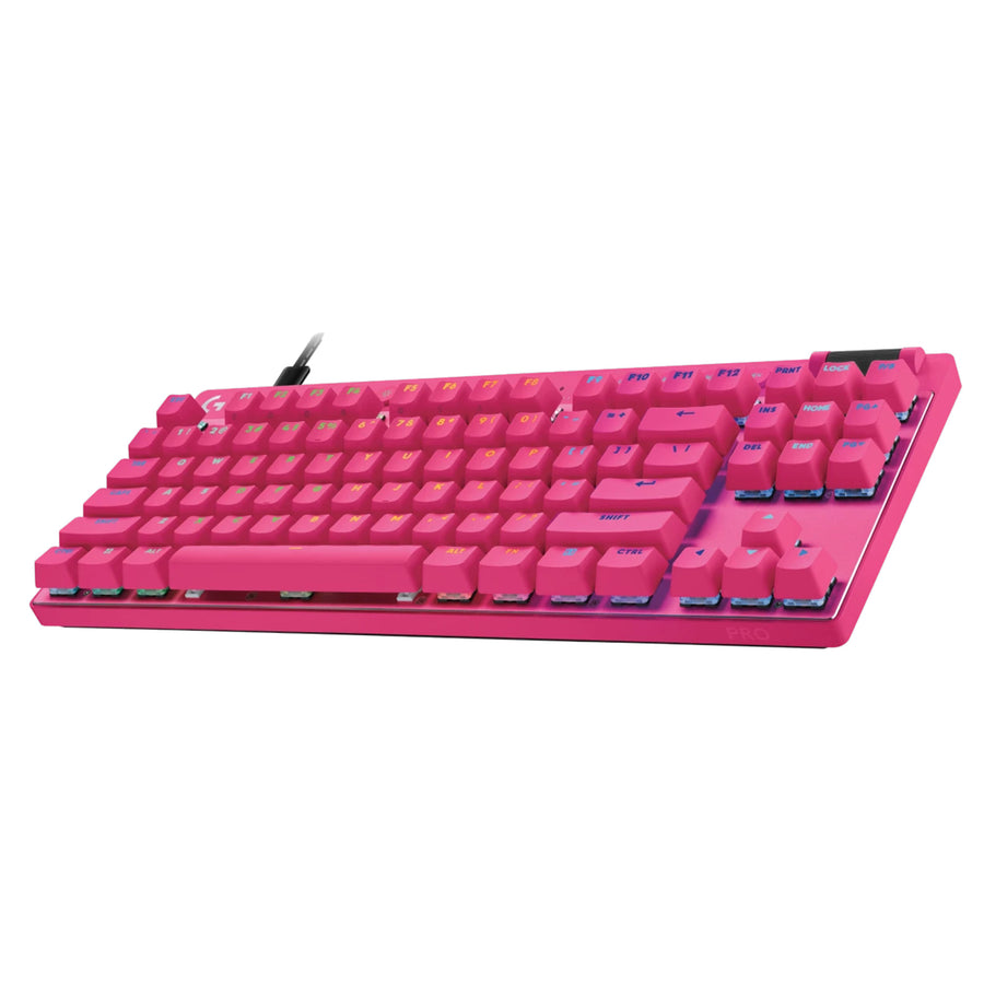 Logitech G Pro X TKL Rapid Analog Gaming Keyboard - Magenta
