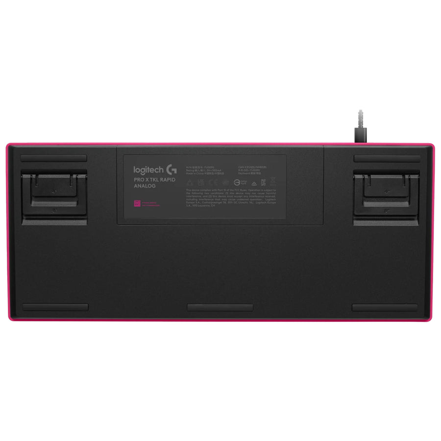 Logitech G Pro X TKL Rapid Analog Gaming Keyboard - Magenta