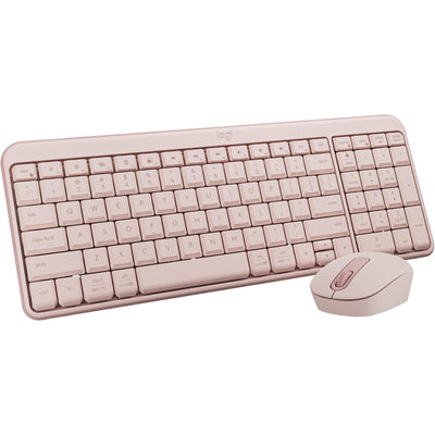 Logitech MK250 Bluetooth Desktop-Tastatur-Maus-Kombination – Rose