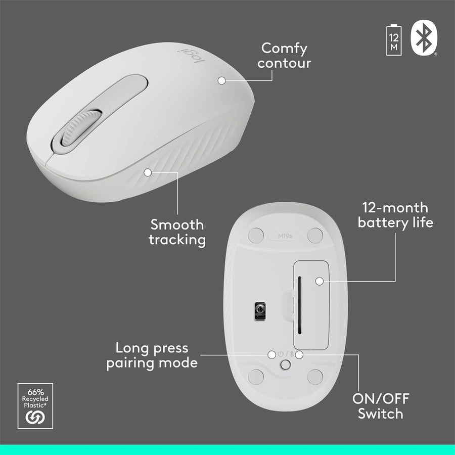 Logitech 920-013560 - MK250 OFF WHITE