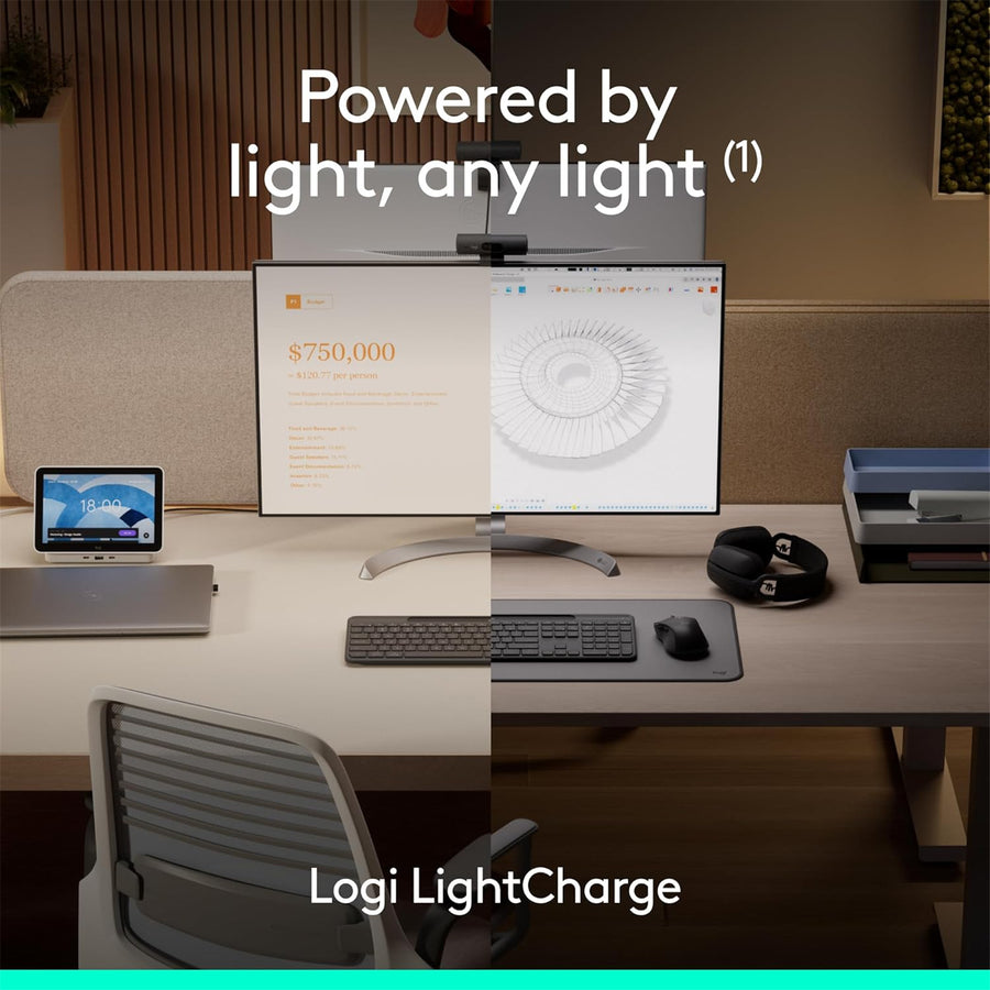 920-013781 - Logitech Signature Slim Solar+ wireless keybaord K980 BUS - Graphite