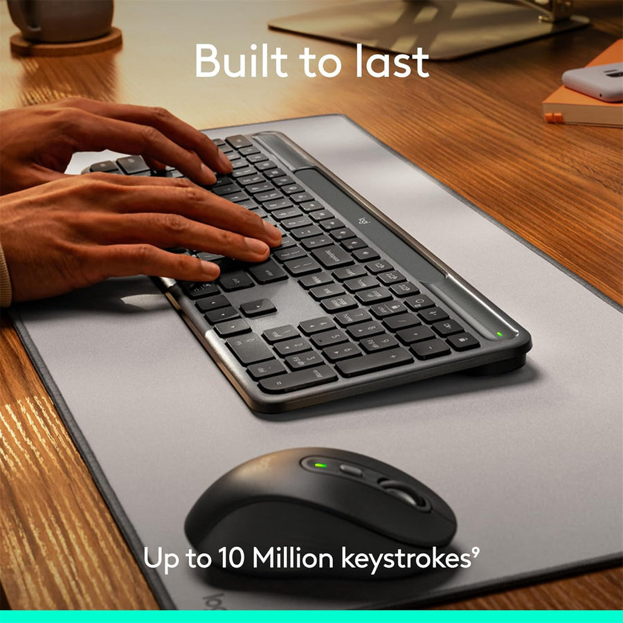 Logitech Signature Solar+ Wireless keyboard K980 - Graphite