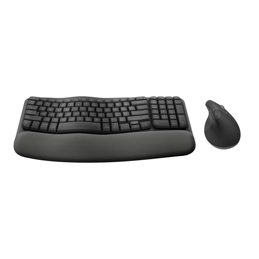 920-013639 - Logitech Wave Keys Wireless Ergonomic keyboard & LIFT Combo