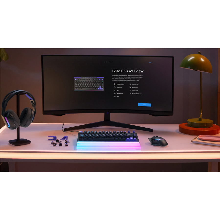 920-013942 - Logitech G512 X 75 - Black