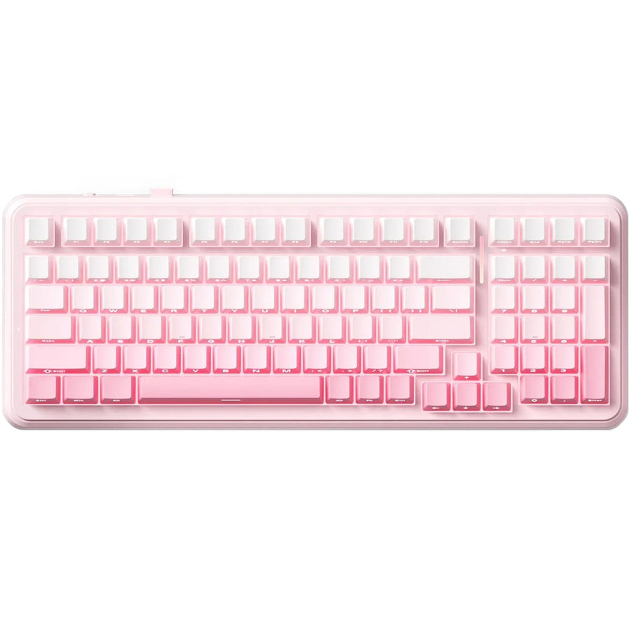 Mchose K99 v2 Tri-mode Wireless Mechanical Keyboard - Pink Gradient