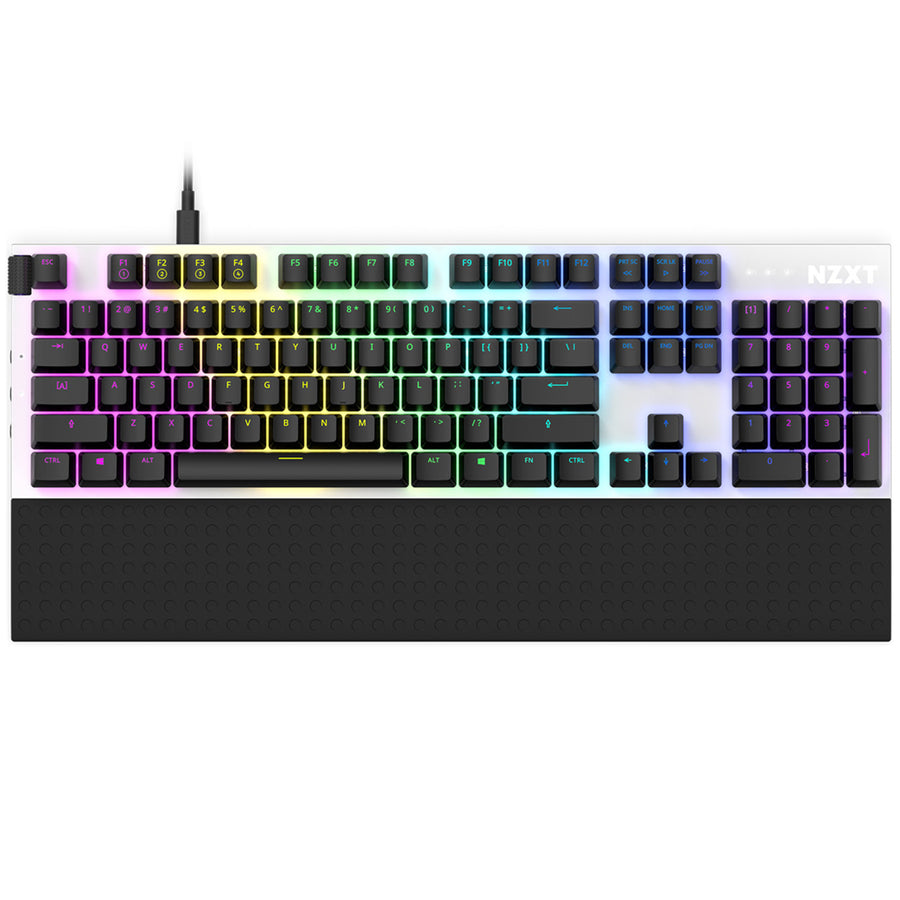 NZXT   Full Size Mechanical Keyboard - White