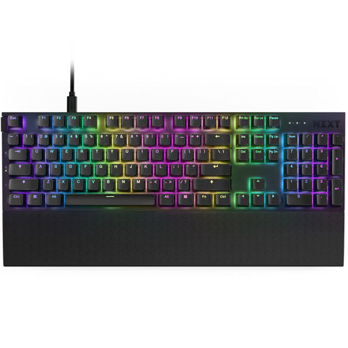 NZXT Function 2  Full Size Optical Gaming Keyboard - Black