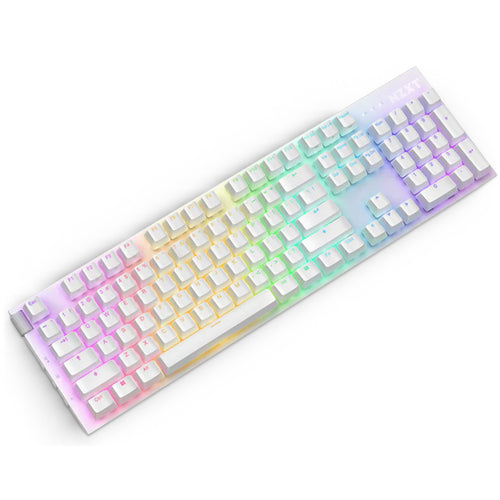 NZXT Function 2  Full Size Optical Gaming Keyboard - White