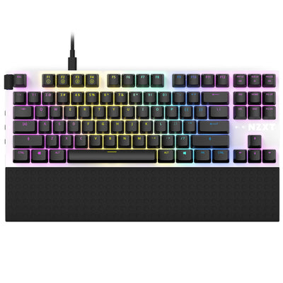 NZXT   TKL Mechanical Keyboard - White