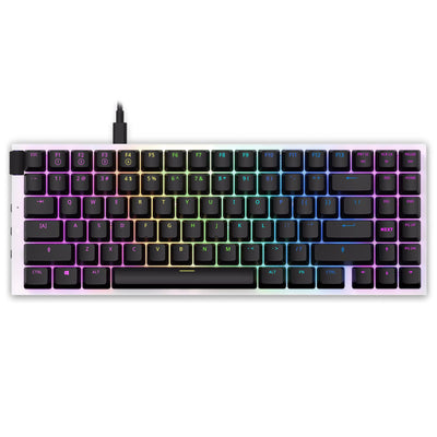 NZXT  MiniTKL  Compact Mechanical Keyboard - White Colour