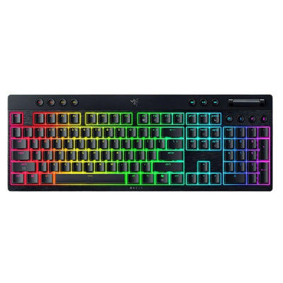 RZ03-05270100-R3M1 - RAZER BLACKWIDOW V4 LOW-PROFILE HYPERSPEED - WIRELESS LOW-PROFILE MECHANICAL GAMING KEYBOARD (GREEN CLICKY SWITCH) - US LAYOUT - FRML