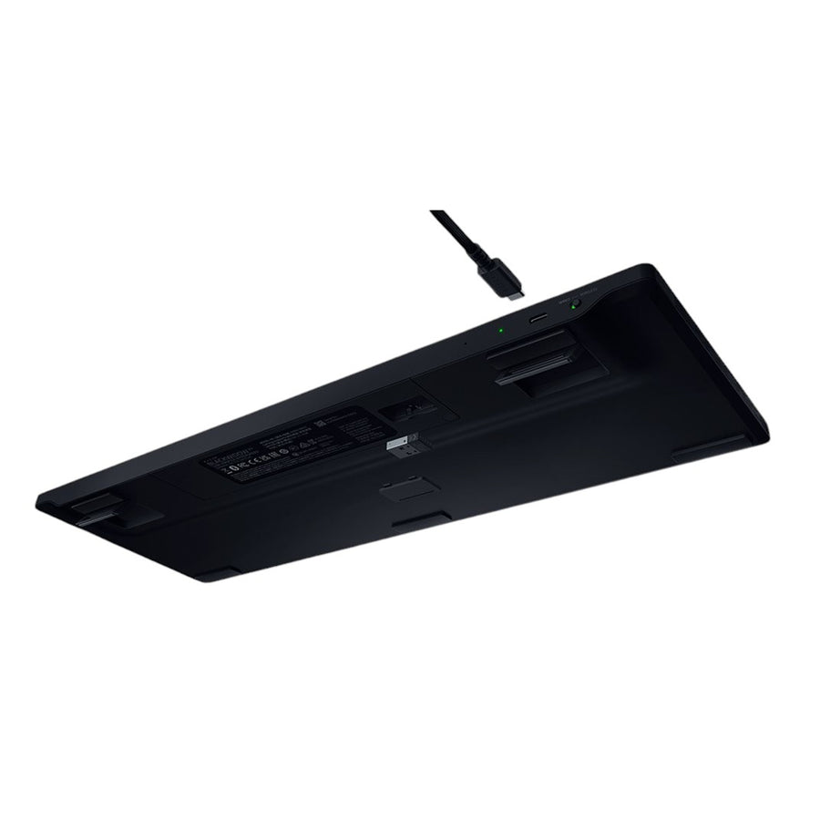 RZ03-05270100-R3M1 - RAZER BLACKWIDOW V4 LOW-PROFILE HYPERSPEED - WIRELESS LOW-PROFILE MECHANICAL GAMING KEYBOARD (GREEN CLICKY SWITCH) - US LAYOUT - FRML