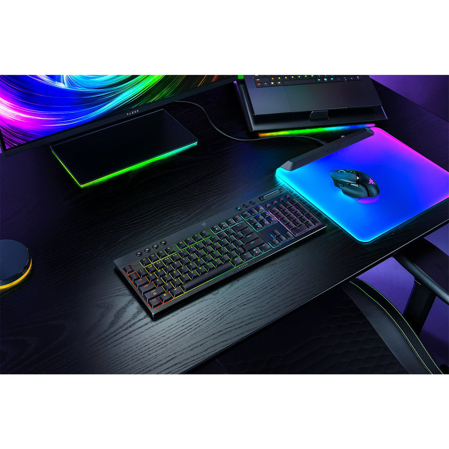 RZ03-05270100-R3M1 - RAZER BLACKWIDOW V4 LOW-PROFILE HYPERSPEED - WIRELESS LOW-PROFILE MECHANICAL GAMING KEYBOARD (GREEN CLICKY SWITCH) - US LAYOUT - FRML