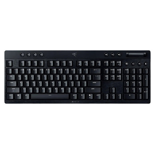 Razer BlackWidow v4 Low-profile Wireless Mechanical Gaming Keyboard - Razer Yellow Linear Switch