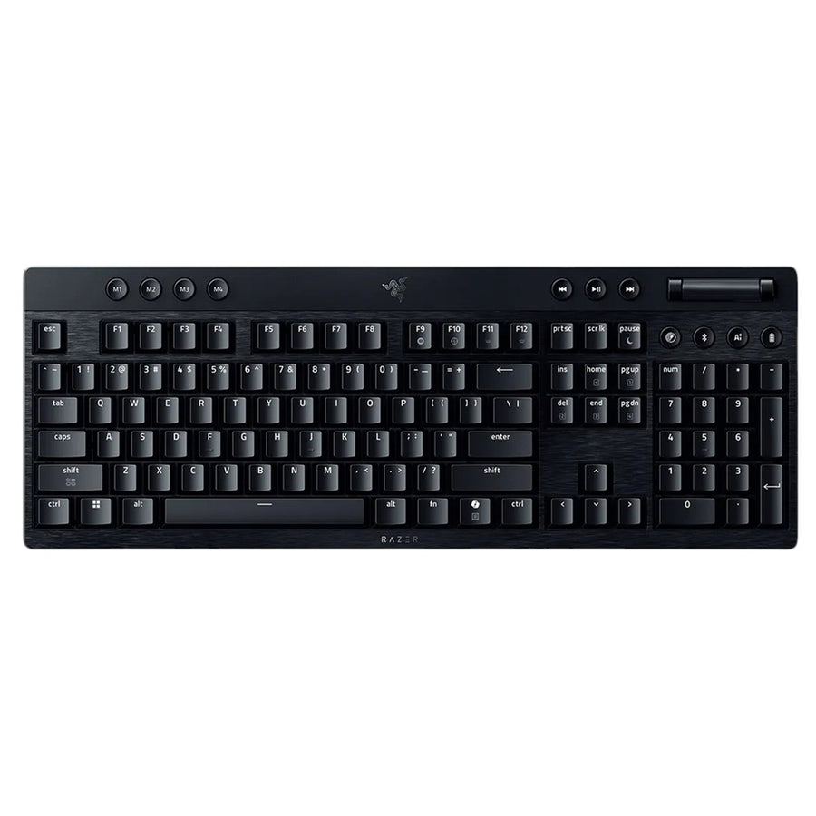 Razer BlackWidow v4 Low-profile Wireless Mechanical Gaming Keyboard - Razer Yellow Linear Switch