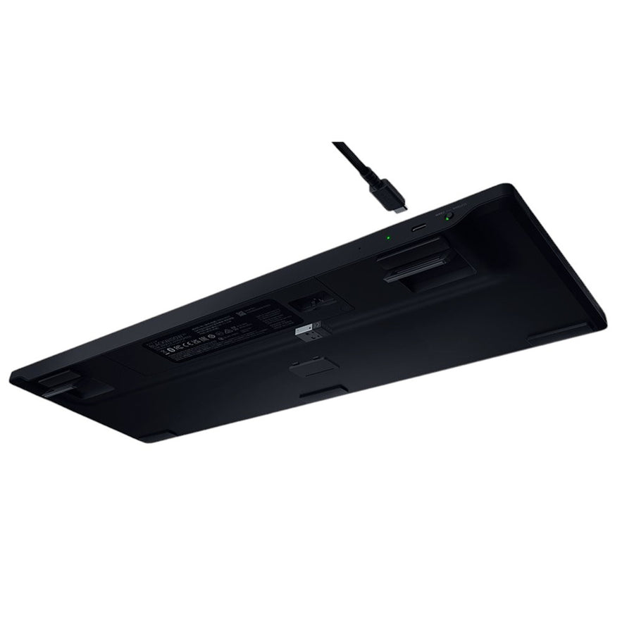 Razer BlackWidow v4 Low-profile Wireless Mechanical Gaming Keyboard - Razer Yellow Linear Switch