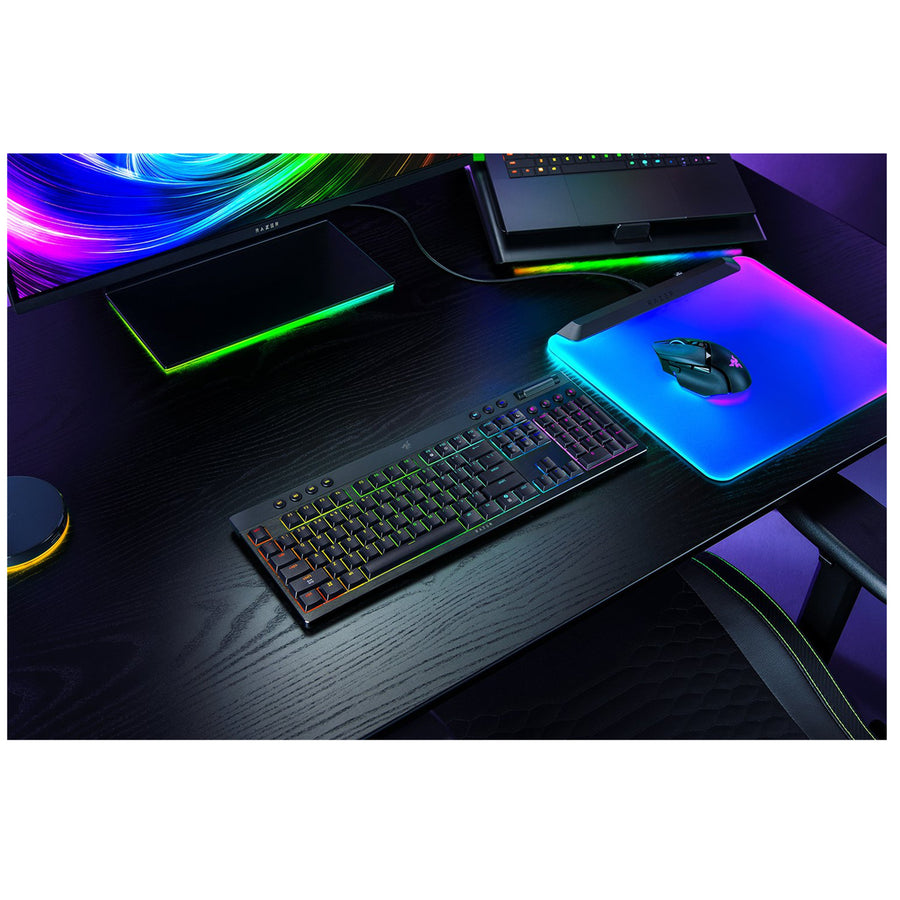 Razer BlackWidow v4 Low-profile Wireless Mechanical Gaming Keyboard - Razer Yellow Linear Switch