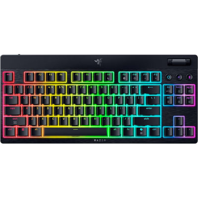RZ03-05450700-R3M1 - RAZER BLACKWIDOW V4 LOW-PROFILE TENKEYLESS HYPERSPEED - WIRELESS LOW-PROFILE MECHANICAL GAMING KEYBOARD (ORANGE TACTILE SWITCH) - US LAYOUT - FRML