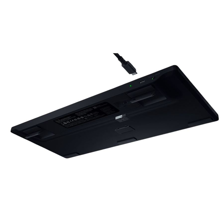 RZ03-05450700-R3M1 - RAZER BLACKWIDOW V4 LOW-PROFILE TENKEYLESS HYPERSPEED - WIRELESS LOW-PROFILE MECHANICAL GAMING KEYBOARD (ORANGE TACTILE SWITCH) - US LAYOUT - FRML
