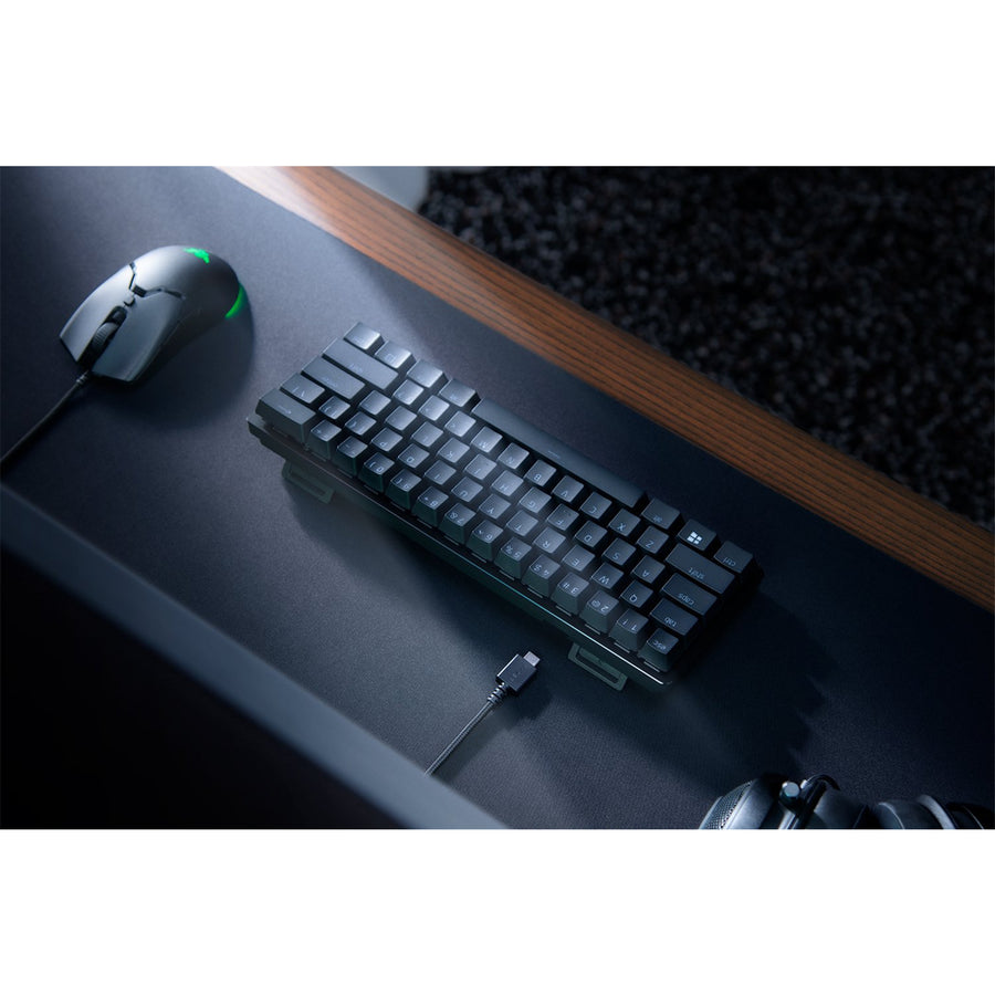 RZ03-03390100-R3M1 - RAZER HUNTSMAN MINI - 60% OPTICAL GAMING KEYBOARD (CLICKY PURPLE SWITCH) - FRML PACKAGING
