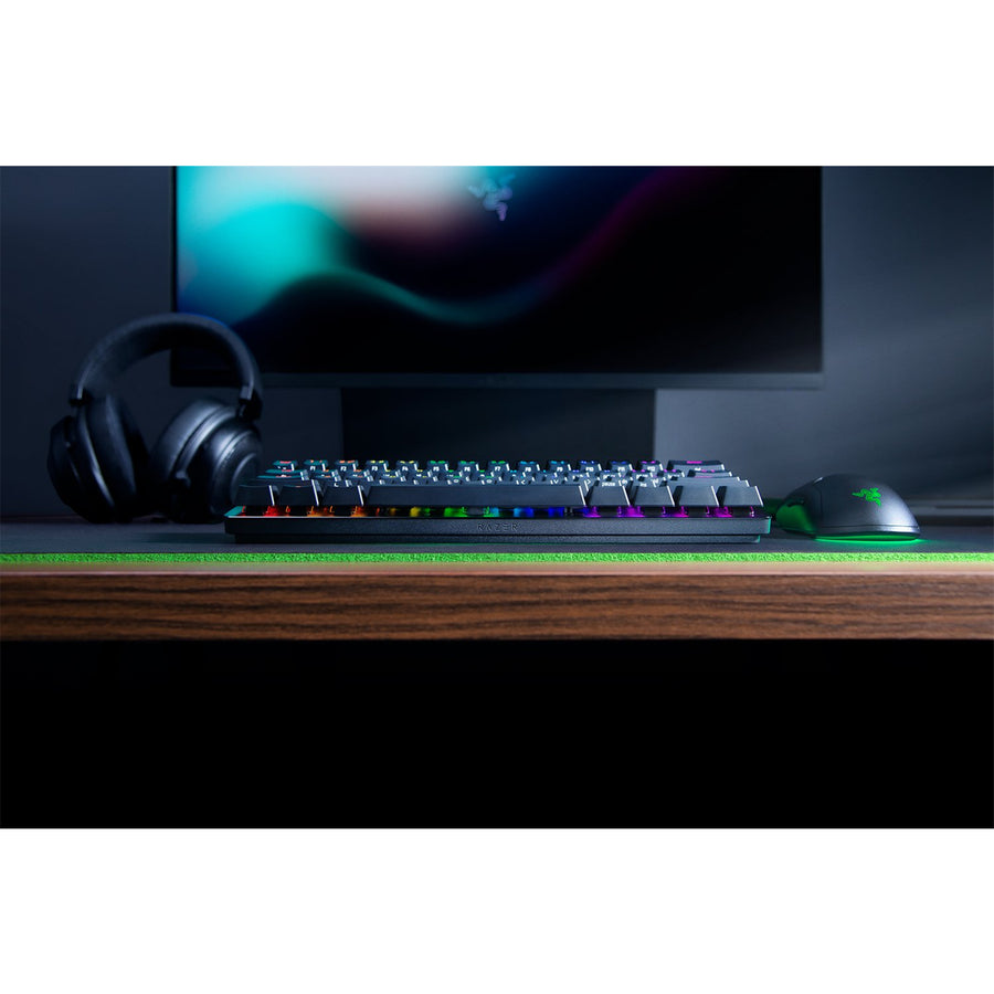 RZ03-03390100-R3M1 - RAZER HUNTSMAN MINI - 60% OPTICAL GAMING KEYBOARD (CLICKY PURPLE SWITCH) - FRML PACKAGING