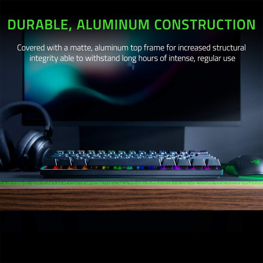 RZ03-03390200-R3M1 - RAZER HUNTSMAN MINI - 60% OPTICAL GAMING KEYBOARD (LINEAR RED SWITCH) - FRML PACKAGING