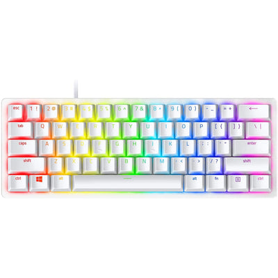 RZ03-03390400-R3M1 - RAZER HUNTSMAN MINI - MERCURY EDITION - 60% OPTICAL GAMING KEYBOARD (LINEAR RED SWITCH) - FRML PACKAGING