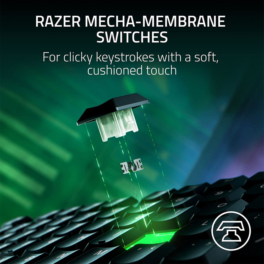 RZ03-04880100-R3M1 - RAZER ORNATA V3 TENKEYLESS - LOW PROFILE GAMING KEYBOARD - US LAYOUT - FRML