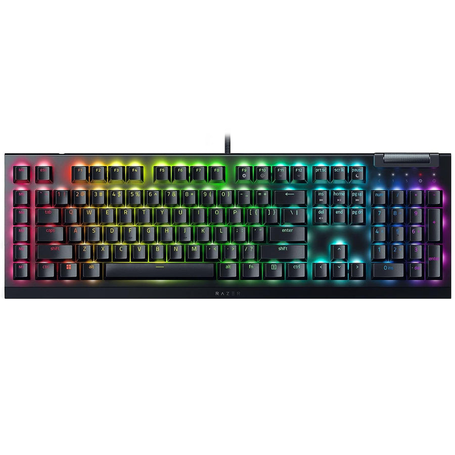 RZ03-04700100-R3M1 - RAZER BLACKWIDOW V4 X - MECHANICAL GAMING KEYBOARD (GREEN SWITCH) - US LAYOUT - FRML