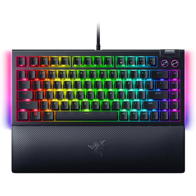 Razer BlackWidow v4 75% Hot-Swappable Mechanical Gaming Keyboard - Razer Orange
