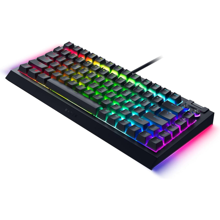 Razer BlackWidow v4 75% Hot-Swappable Mechanical Gaming Keyboard - Razer Orange