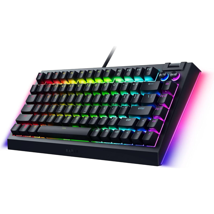 Razer BlackWidow v4 75% Hot-Swappable Mechanical Gaming Keyboard - Razer Orange