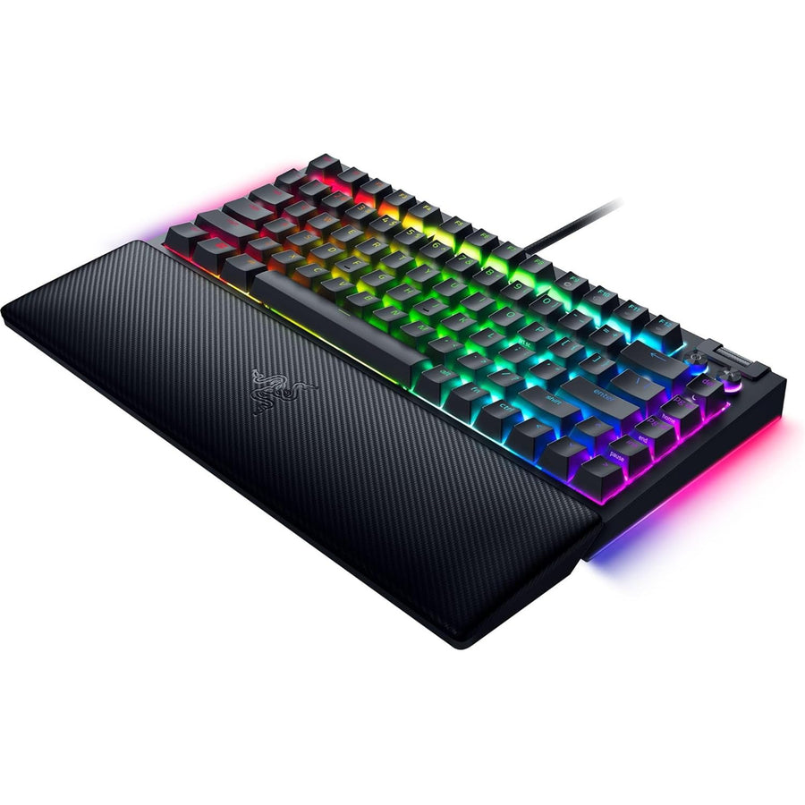Razer BlackWidow v4 75% Hot-Swappable Mechanical Gaming Keyboard - Razer Orange